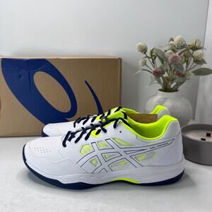 ASICS Gel Renma Pickleball Court Shoes White Blue Expanse Men's 13 NWB